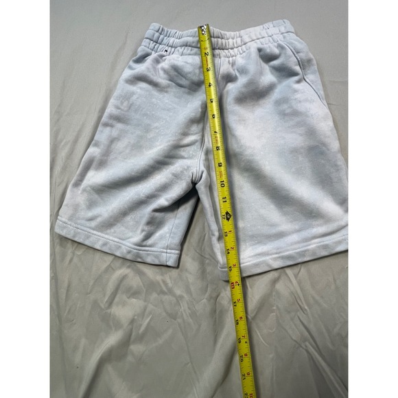 Nike Blue Tie Dye Athletic Shorts Youth Size M Cotton Blend Casual Wear - Picture 2 of 4